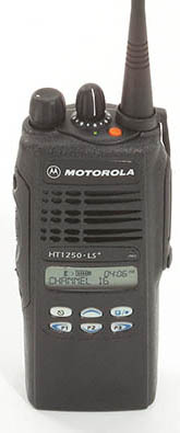 Motorola HT1250 LS+, UHF, 16 Channel, 4 Watt, LTR, PassPort Trunking Portable (AAH25RDH9DP5N)